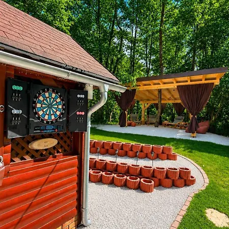 بيت خشبي Paradise Wellness - Sauna&spa Terchová